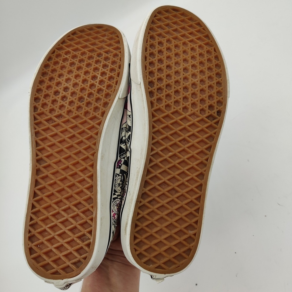 Vans x Disney Grunge Skater Alice in Wonderland Cheshire Cat Checker M 10 W 11.5 - Picture 5 of 16